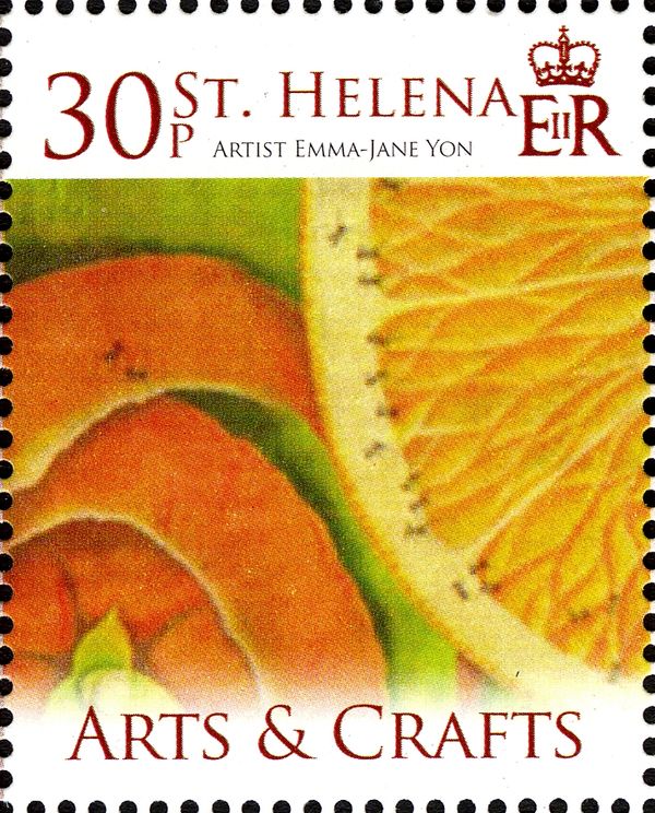 "Peeled orange" (Emma-Jane Yon)