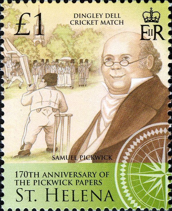 Samuel Pickwick and cricket match