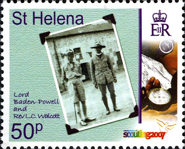 Lord Baden-Powell and Rev. L. C. Walcott
