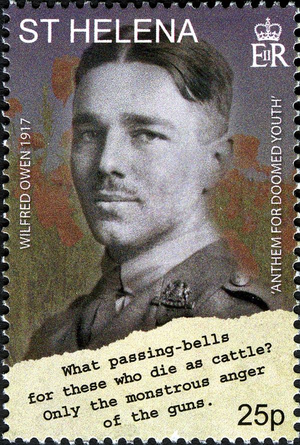 Wilfred Owen (1917) and "Anthem for Doomed Youth"