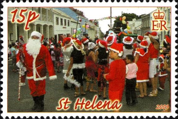 Father Christmas in Street Parade