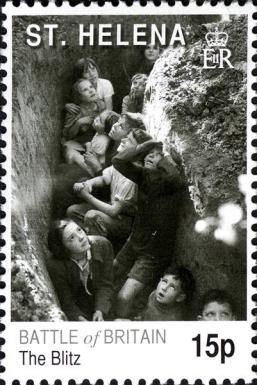 Children in bomb shelter