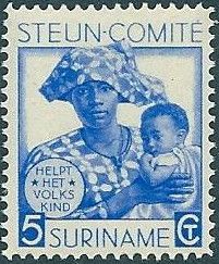 Surinam Mother and child
