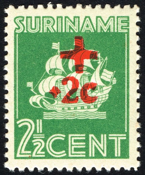 Van Walbeeck’s ship (overprinted)