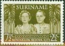 Royal Visit to Surinam, 1955