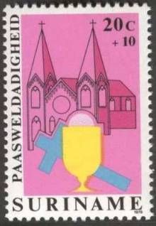 Churches of Suriname and Christian Symbols