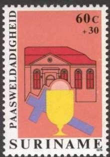 Churches of Suriname and Christian Symbols