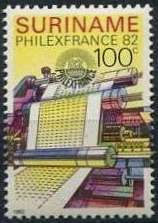 Printing of stamps