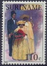 Kreolische Wedding Couple