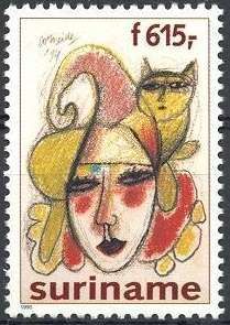 Clown with Cat