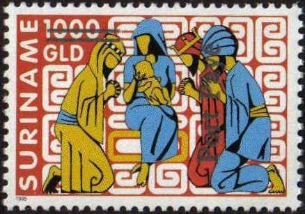 Christmas Overprinted