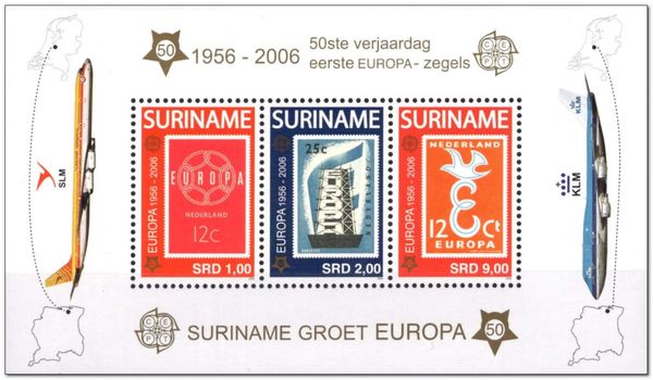 50th Anniversary of EUROPA Stamps S/S