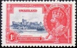 King George V. and Windsor Castle