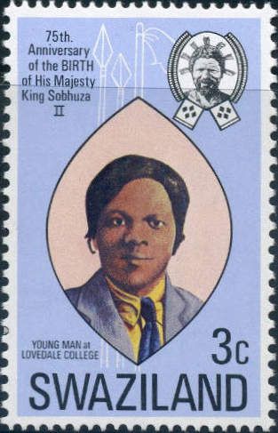 Sobhuza as student