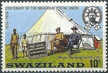 Mbabane temporary P.O., 1902