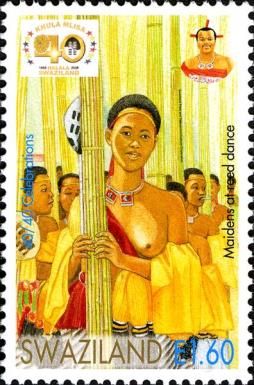 Maidens at Reed Dance