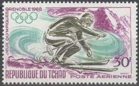 Downhill skiing