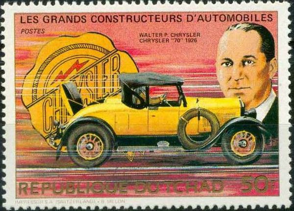 1926 Chrysler "70", Walter P Chrysler