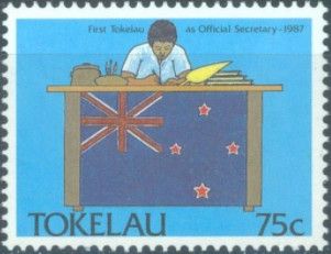 1st Tokelau appointed to the office of Official Secretary, 1