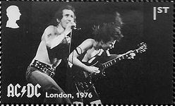 AC/DC Performing in London, 1976