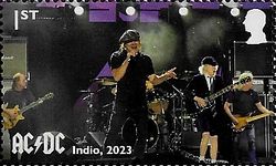 AC/DC Performing in Indio, 2023