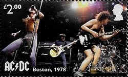 AC/DC Performing in Boston, 1978