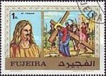 Saint Thomas, Simon of Cyrene Helps Jesus to Carry the Cross