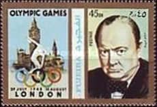 London 1948; Sir Winston Churchill