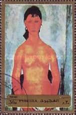 Standing Nude, by Amedeo Modigliani