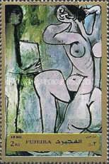 Combing Woman and Boy, by Pablo Picasso