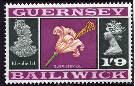 Elizabeth I (1558-1603), Guernsey Lily & Wilding Portrait