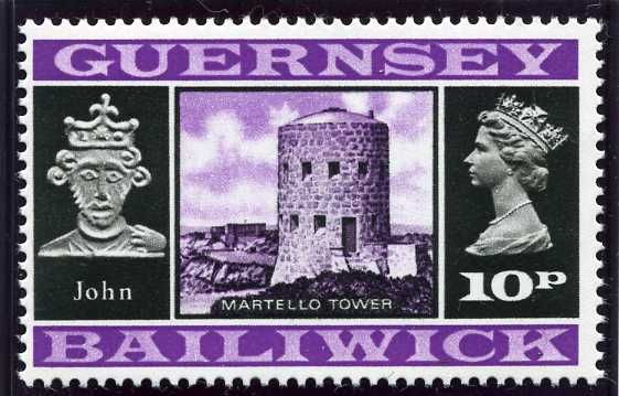 King John (1199-1216), Martello Tower & Wilding Portrait