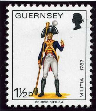 Gunner, Guernsey Artillery, 1787