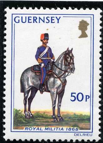 Officer, Feild Battery, Royal Guernsey Artillery, 1868