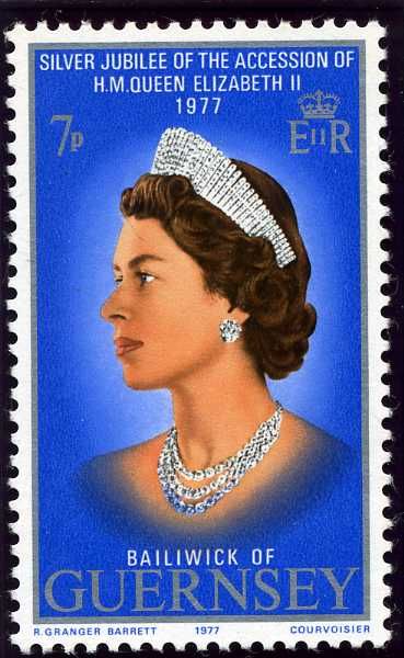 Queen Elizabeth II with Order of the Garter