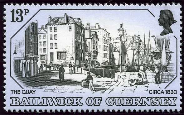 The Quay, St. Peter Port, c. 1830
