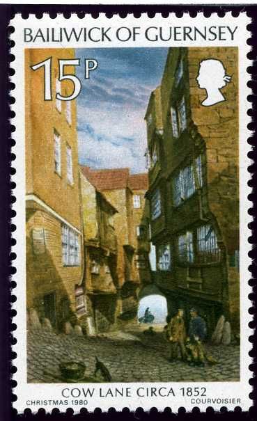 "Cow Lane", c. 1852