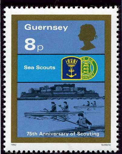 "Sea Scouts", Castel Cornet, St. Peter Port
