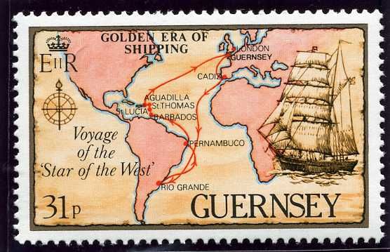 Map of the 1879-1880 Voyage