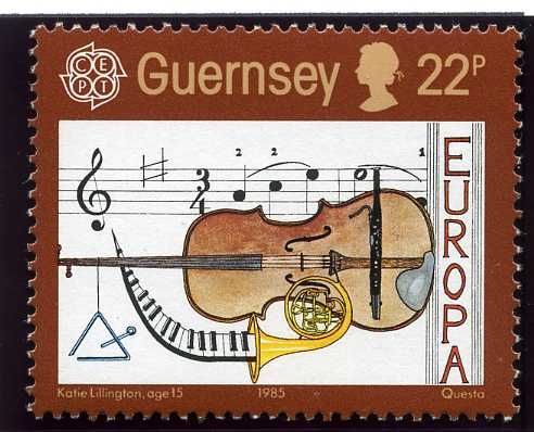 Stave of Music and musical Instruments
