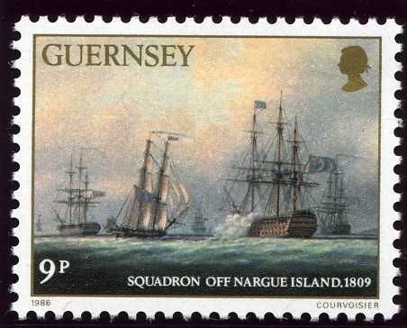Squadron off Nargue Island, 1809