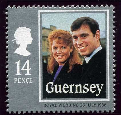 Miss Sarah Ferguson and Prince Andrew