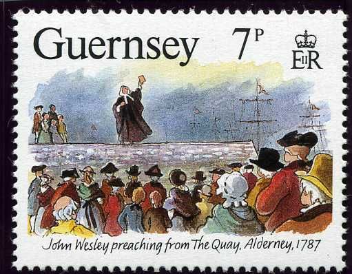John Wesley & La Ville Baudu (early Methodist Meeting Place)