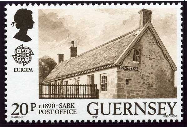 Sark Post Office, c. 1890