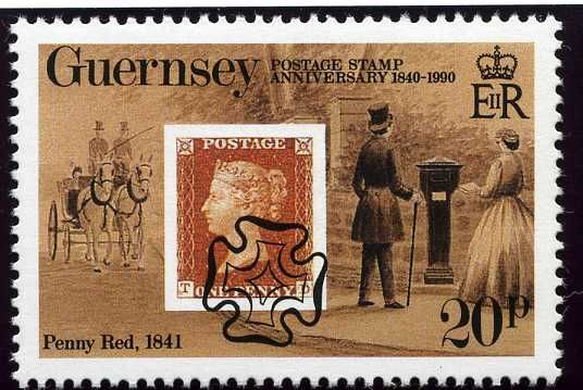 Penny Red, 1841 & Pillar Box of 1853