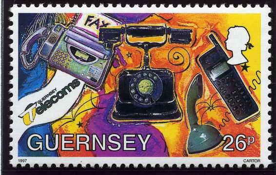Fax Machine, Telephone and Mobile Phone