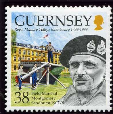 Field-Marshal Viscount Montgomery and Bridging Exercise