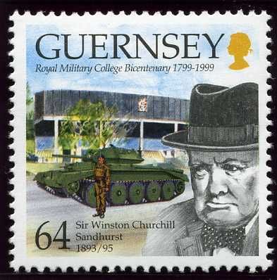 Sir Winston Churchill and a Tank