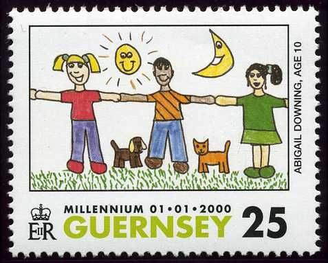 Children Holding Hands (Abigail Downing, Age 10)