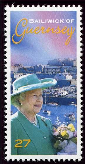 Queen Elizabeth at St. Peter Port